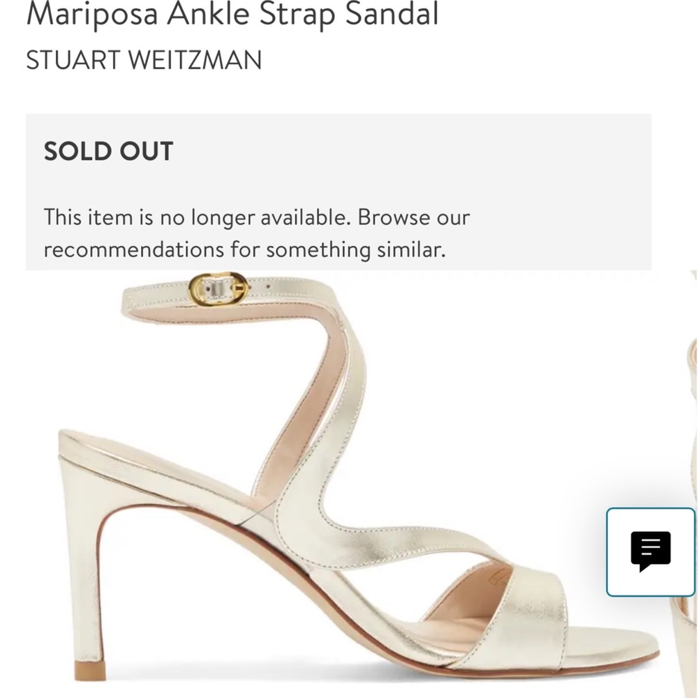 Stuart Weitzman Mariposa 80 Sandal - Picture 2 of 10